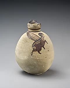 Terracotta jug by Unknown Artist