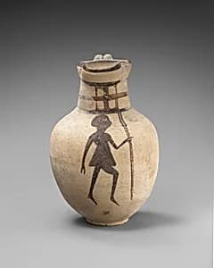 Terracotta jug by Unknown Artist
