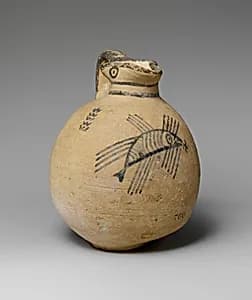 Terracotta jug by Unknown Artist