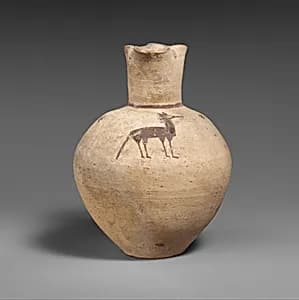 Terracotta jug by Unknown Artist