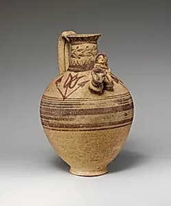 Terracotta jug by Unknown Artist