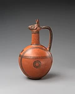 Terracotta jug by Unknown Artist