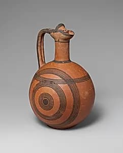 Terracotta jug by Unknown Artist