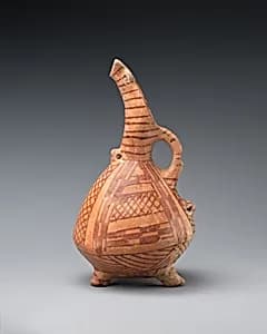 Terracotta jug by Unknown Artist