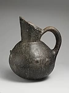 Terracotta jug by Unknown Artist