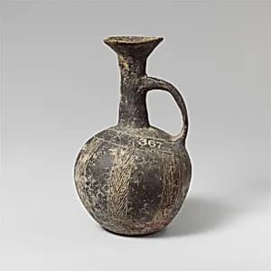 Terracotta jug by Unknown Artist