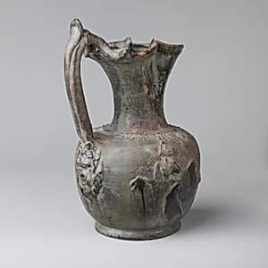 Terracotta jug by Unknown Artist
