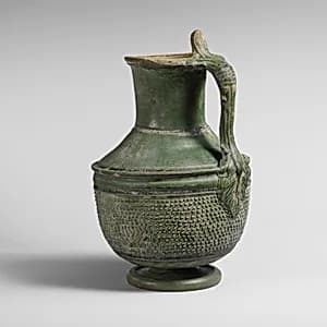 Terracotta jug by Unknown Artist