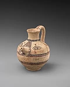 Terracotta juglet by Unknown Artist