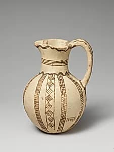 Terracotta juglet by Unknown Artist