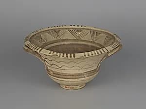 Terracotta kalathos (basket) by Unknown Artist