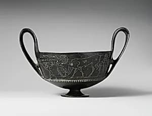 Terracotta kantharos by Unknown Artist