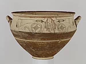 Terracotta krater by Unknown Artist