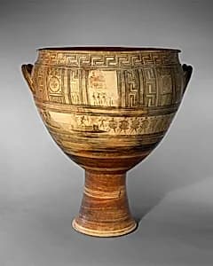 Terracotta krater by Workshop of New York MMA 34.11.2