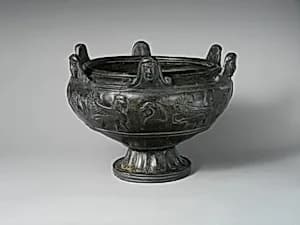 Terracotta krater (mixing bowl) by Unknown Artist