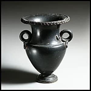 Terracotta krateriskos (small mixing bowl) by Group of Copenhagen 3817