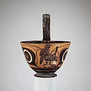 Terracotta kyathos (cup-shaped ladle) by Group of Berlin 2095