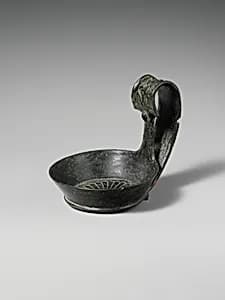 Terracotta kyathos (ladle) by Unknown Artist