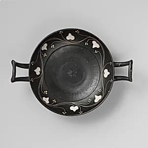 Terracotta kylix (drinking cup) by Unknown Artist