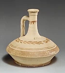 Terracotta lagynos (pitcher) by Unknown Artist
