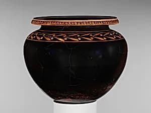 Terracotta lebes (deep bowl) by Unknown Artist