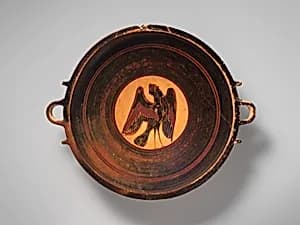 Terracotta lekane (bowl) by Unknown Artist