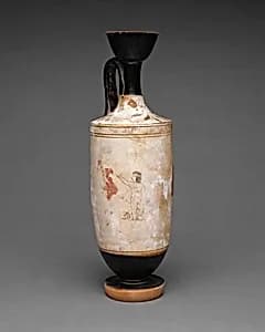 Terracotta lekythos (oil flask) by Painter of Munich 2335