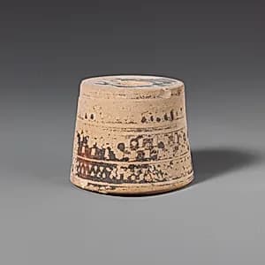 Terracotta loom weight by Unknown Artist