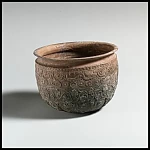 Terracotta Megarian bowl by Unknown Artist