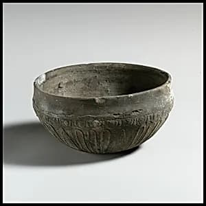 Terracotta Megarian bowl by Unknown Artist
