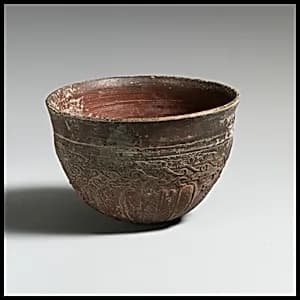 Terracotta Megarian bowl by Unknown Artist