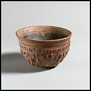 Terracotta Megarian bowl by Unknown Artist