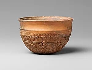 Terracotta Megarian bowl by Unknown Artist