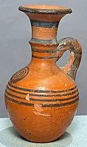 Terracotta miniature jug by Unknown Artist