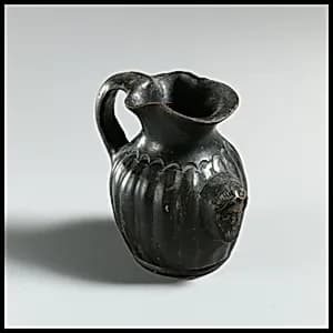 Terracotta miniature oinochoe (jug) by Unknown Artist