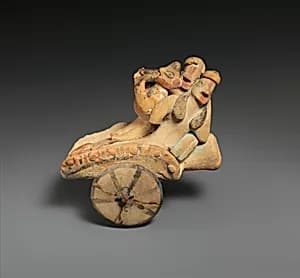 Terracotta model of a "cart" by Unknown Artist