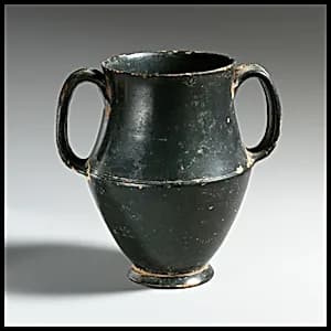 Terracotta mug by Unknown Artist