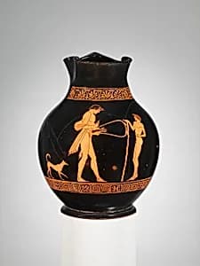 Terracotta oinochoe: chous (jug) by Berlin Painter