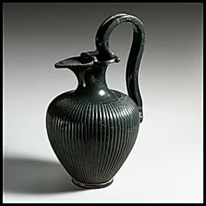 Terracotta oinochoe (jug)