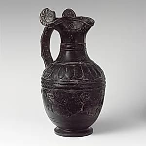 Terracotta oinochoe (jug) by Unknown Artist