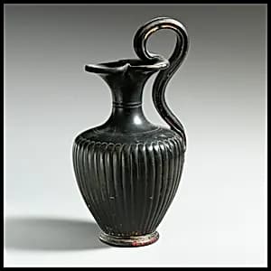 Terracotta oinochoe (jug)