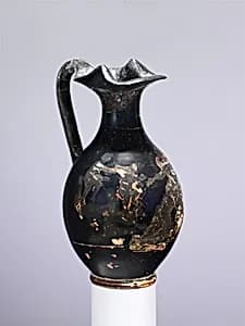 Terracotta oinochoe (jug) by Unknown Artist