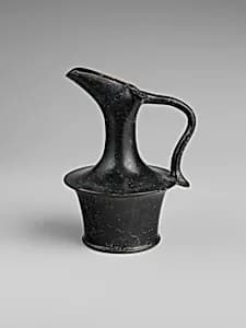 Terracotta oinochoe (jug) by Unknown Artist