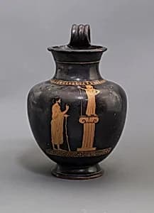 Terracotta oinochoe: olpe (jug) by Group of Berlin 2415