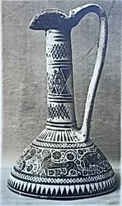 Terracotta oinochoe (wine jug)