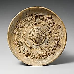 Terracotta phiale (libation bowl) by Unknown Artist