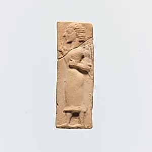 Terracotta plaque by Unknown Artist
