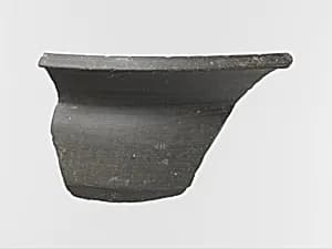 Terracotta rim fragment by Unknown Artist