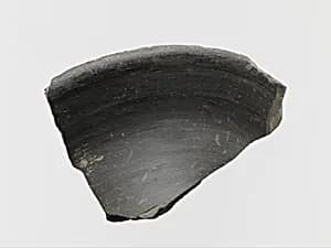 Terracotta rim fragment by Unknown Artist