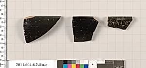 Terracotta rim fragments of bowls? by Unknown Artist